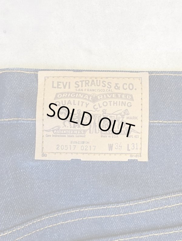 画像4: 80'S LEVIS 517 デニム インディゴ USA製 W34L31 (DEADSTOCK)