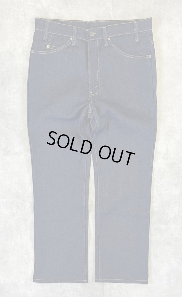 画像1: 80'S LEVIS 517 デニム インディゴ USA製 W34L31 (DEADSTOCK)