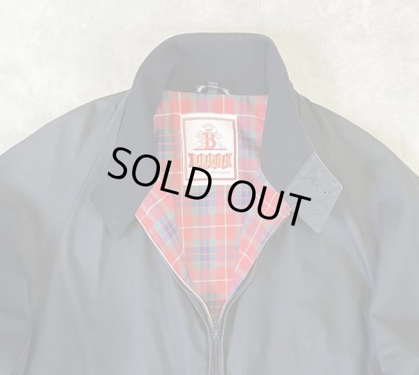画像3: 90'S BARACUTA G9 ハリントンジャケット OPTIジップ ブラック イングランド製 (VINTAGE)