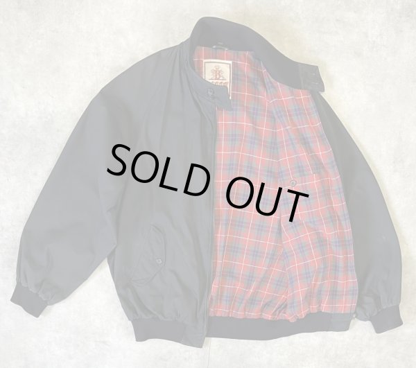 画像4: 90'S BARACUTA G9 ハリントンジャケット OPTIジップ ブラック イングランド製 (VINTAGE)