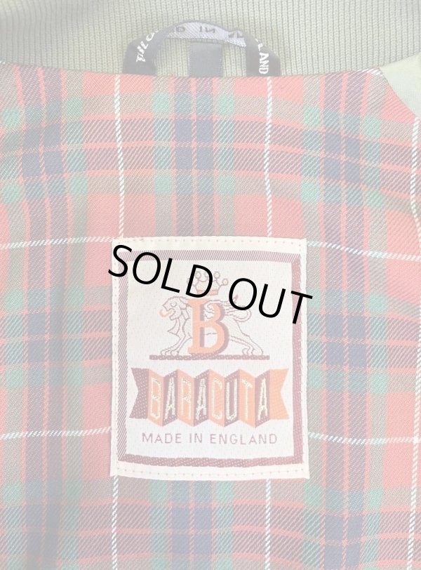 画像2: 90'S BARACUTA G9 ハリントンジャケット OPTIジップ カーキ イングランド製 (VINTAGE)