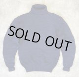 画像: 90'S RALPH LAUREN "HAND KNIT" タートルネック フィッシャーマンセーター ネイビー (VINTAGE) 
