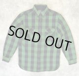 画像: 90'S RALPH LAUREN フランネル 長袖 ワークシャツ チェック柄 (VINTAGE)