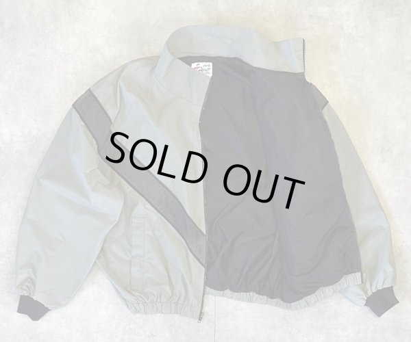 画像3: アメリカ軍 US ARMY IPFU ナイロン トレーニングジャケット グレー/ブラック (VINTAGE)