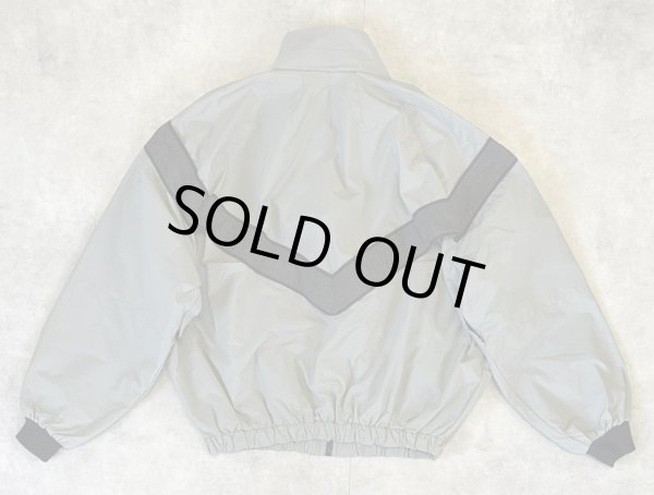 画像4: アメリカ軍 US ARMY IPFU ナイロン トレーニングジャケット グレー/ブラック (VINTAGE)