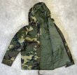 画像3: アメリカ軍 US ARMY ECWCS "GEN1後期モデル" GORE-TEX パーカー ウッドランドカモ S-SHORT (VINTAGE)