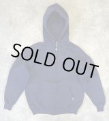 画像: 90'S RUSSELL ATHLETIC フルジップ スウェットパーカー ネイビー USA製 (VINTAGE)