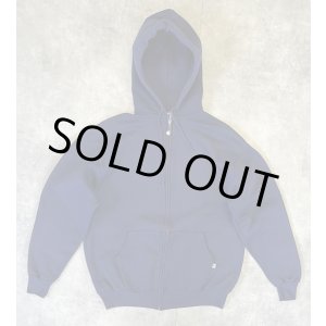 画像: 90'S RUSSELL ATHLETIC フルジップ スウェットパーカー ネイビー USA製 (VINTAGE)