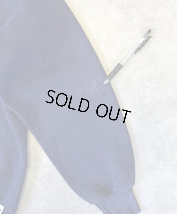 画像5: 90'S RUSSELL ATHLETIC 前Vガゼット付き クルーネック スウェットシャツ ネイビー USA製 (VINTAGE)