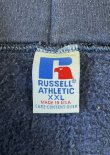 画像2: 90'S RUSSELL ATHLETIC フルジップ スウェットパーカー ネイビー USA製 (VINTAGE)