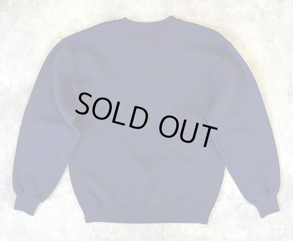 画像4: 90'S RUSSELL ATHLETIC 前Vガゼット付き クルーネック スウェットシャツ ネイビー USA製 (VINTAGE)