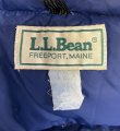 画像2: 80'S LL Bean グースダウン ダウンベスト ネイビー USA製 (VINTAGE)