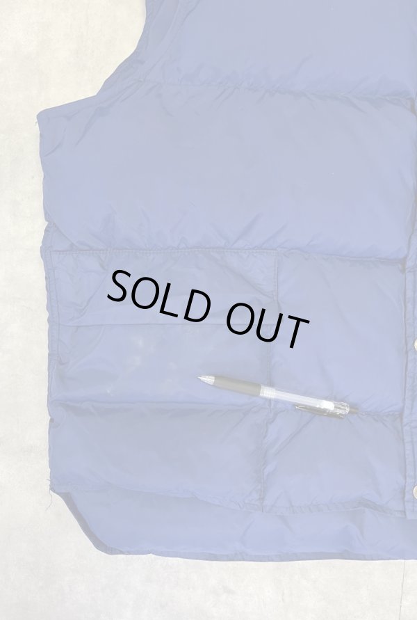 画像5: 80'S LL Bean グースダウン ダウンベスト ネイビー USA製 (VINTAGE)