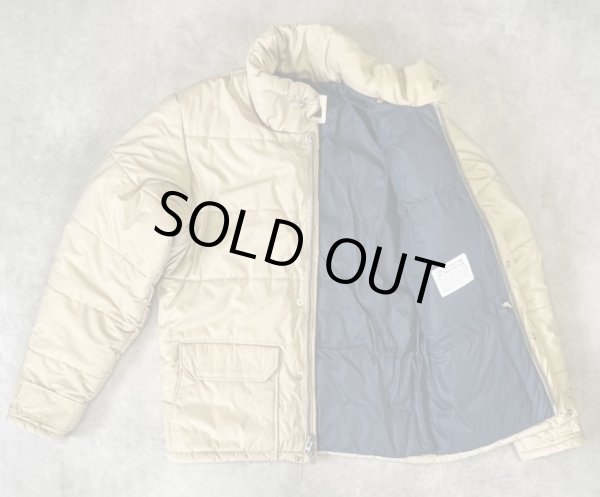 画像4: 80'S THE NORTH FACE 茶タグ 中綿入りジャケット ベージュ USA製 (VINTAGE)