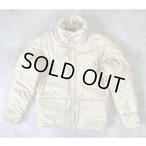 画像: 80'S THE NORTH FACE 茶タグ 中綿入りジャケット ベージュ USA製 (VINTAGE)