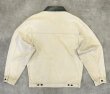 画像4: 80'S LL Bean バイカラー デニムジャケット ダークグリーン/ナチュラル USA製 (VINTAGE)