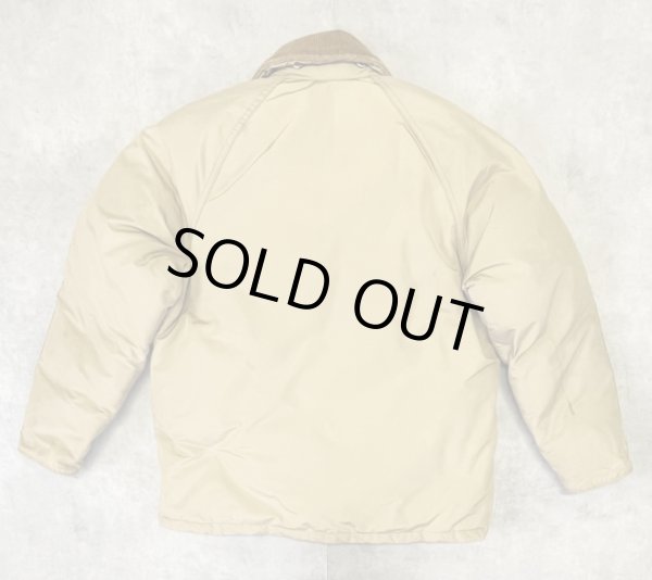 画像6: 70'S LL Bean "TMタグ" 襟コーデュロイ グースダウンジャケット タン USA製 (VINTAGE)