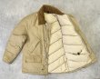画像3: 70'S LL Bean "TMタグ" 襟コーデュロイ グースダウンジャケット タン USA製 (VINTAGE)