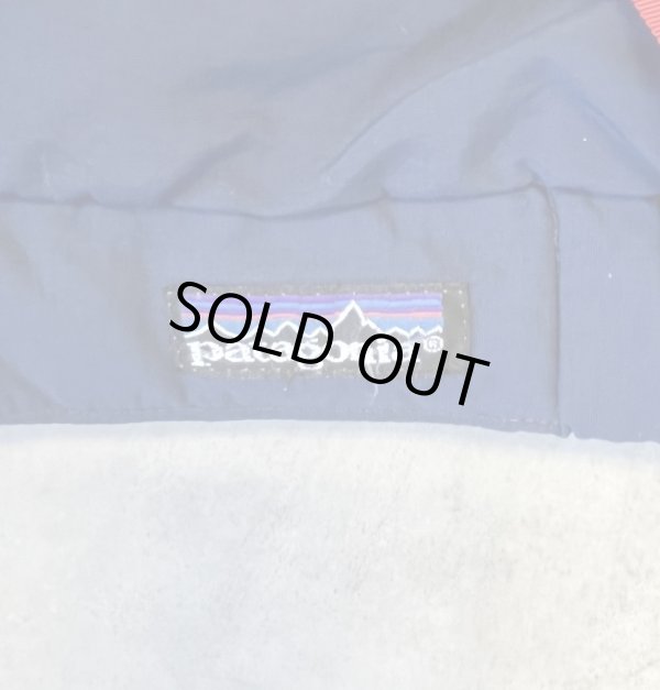 画像4: 80'S PATAGONIA "SYNCHLLA CIRQUE JACKET" 旧タグ 裏地シンチラ ナイロンジャケット ネイビー USA製 (VINTAGE)