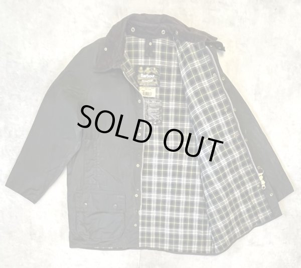 画像3: 90'S BARBOUR 3クレスト "BEAUFORT" 旧タグ オイルドジャケット オリーブ イングランド製 (VINTAGE)