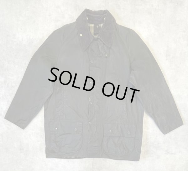 画像1: 90'S BARBOUR 3クレスト "BEAUFORT" 旧タグ オイルドジャケット オリーブ イングランド製 (VINTAGE)