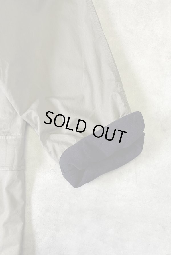 画像6: 80'S BURBERRYS コットン/ウール 裏地チェック バルマカーンコート カーキ/ネイビー イングランド製 (VINTAGE)