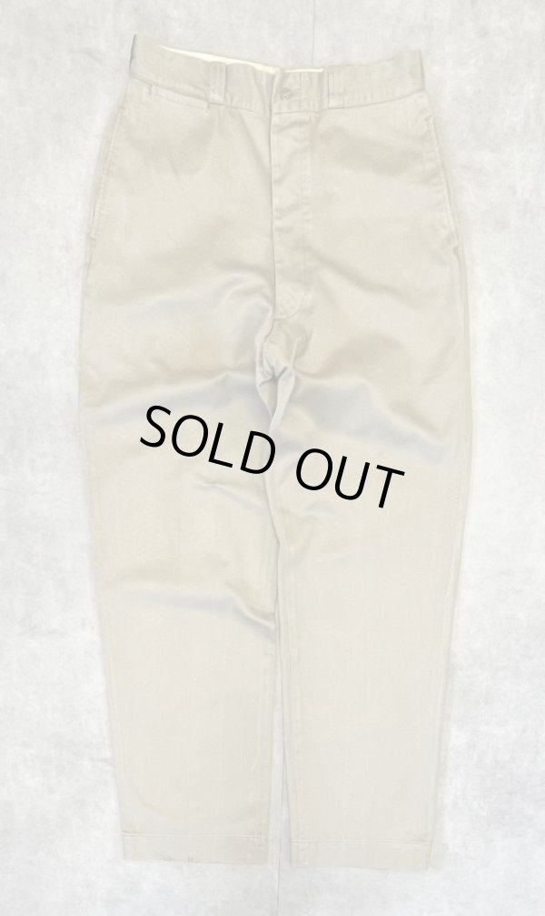 画像1: 50'S アメリカ軍 US ARMY "MIL-T-2064C" ボタンフライ チノパンツ (VINTAGE)