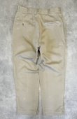 画像4: 60'S アメリカ軍 US ARMY コットン100% チノパンツ SCOVILL製アルミジップ (VINTAGE)