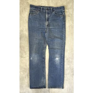 画像: 70'S LEVIS 517 "66前期" ボタン裏2 デニム インディゴ 42TALONジップ W38L34 USA製 (VINTAGE)