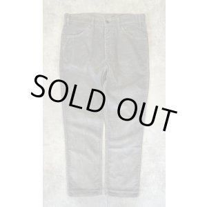 画像: 80'S LEVIS 519 コーデュロイ グレー 42TALONジップ USA製 W36L30 (VINTAGE)