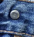 画像2: 70'S LEVIS 517 "66前期" ボタン裏2 デニム インディゴ 42TALONジップ W38L34 USA製 (VINTAGE)