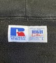 画像2: 90'S RUSSELL ATHLETIC "HIGH COTTON" フルジップ スウェットパーカー ブラック USA製 (VINTAGE)