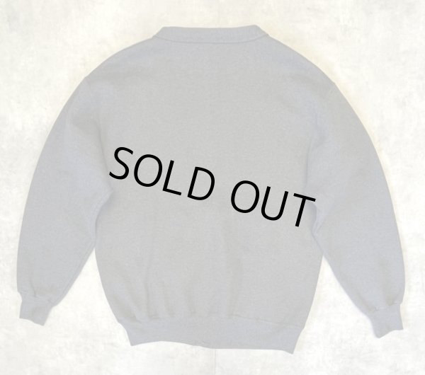 画像4: 90'S RUSSELL ATHLETIC スウェット カーディガン チャコール USA製 (VINTAGE)