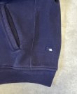 画像5: 90'S RUSSELL ATHLETIC "PRO COTTON" 裏地ナイロン スナップボタン スウェットジャケット ネイビー USA製 (VINTAGE)
