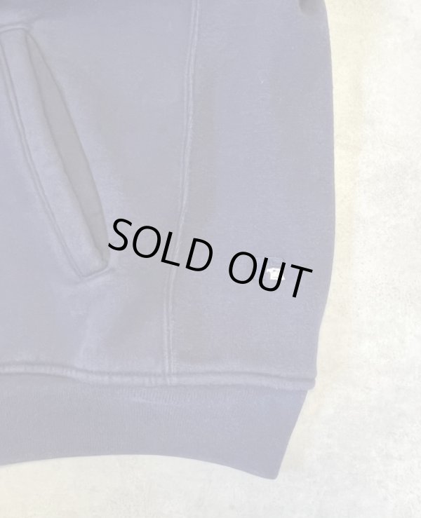 画像5: 90'S RUSSELL ATHLETIC "PRO COTTON" 裏地ナイロン スナップボタン スウェットジャケット ネイビー USA製 (VINTAGE)