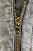 画像3: 80'S LEVIS 519 コーデュロイ グレー 42TALONジップ USA製 W36L30 (VINTAGE)
