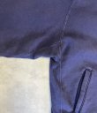 画像4: 90'S RUSSELL ATHLETIC "PRO COTTON" 裏地ナイロン スナップボタン スウェットジャケット ネイビー USA製 (VINTAGE)