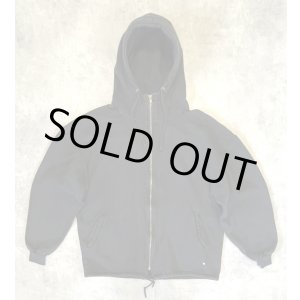 画像: 90'S RUSSELL ATHLETIC "HIGH COTTON" フルジップ スウェットパーカー ブラック USA製 (VINTAGE)