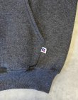 画像3: 90'S RUSSELL ATHLETIC スウェット カーディガン チャコール USA製 (VINTAGE)