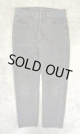 画像: 90'S LEVIS 501 デニム 先染めブラック W33L30 USA製 (VINTAGE)