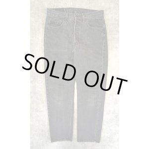 画像: 90'S LEVIS 501 デニム 先染めブラック W33L30 USA製 (VINTAGE)