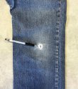 画像8: 70'S LEVIS 517 "66前期" ボタン裏2 デニム インディゴ 42TALONジップ W38L34 USA製 (VINTAGE)