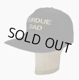 画像: PURDUE DAD コーデュロイ 6パネル ベースボールキャップ ブラック USA製 (VINTAGE)