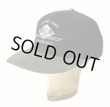 画像: GRAND LAKE COLORADO ウール/レザー 6パネル ベースボールキャップ ブラック/オリーブ (VINTAGE)