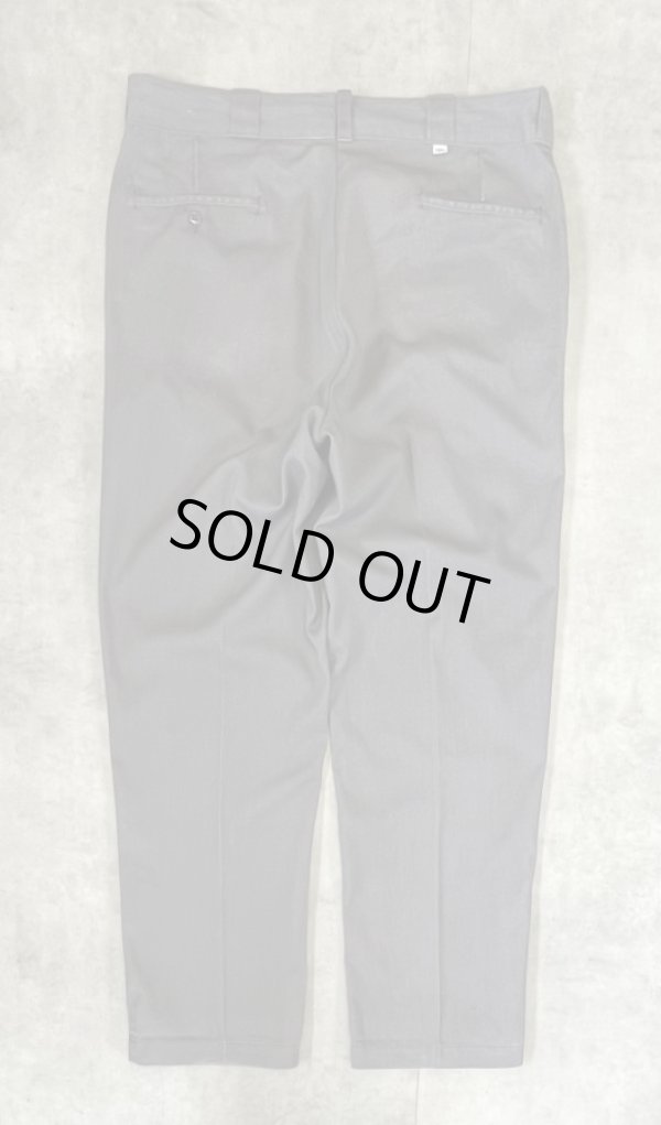 画像1: 80'S DICKIES 874 チビタグ ワークパンツ ダークグレー W38L31 USA製 (VINTAGE)