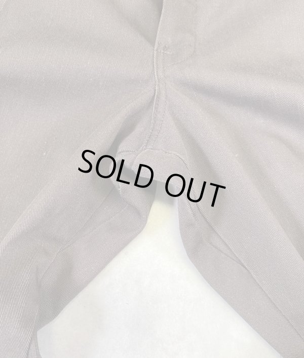 画像6: 70'S DICKIES 874 チビタグ ワークパンツ ブラウン W38L36 JEANSアルミジップ USA製 (VINTAGE)