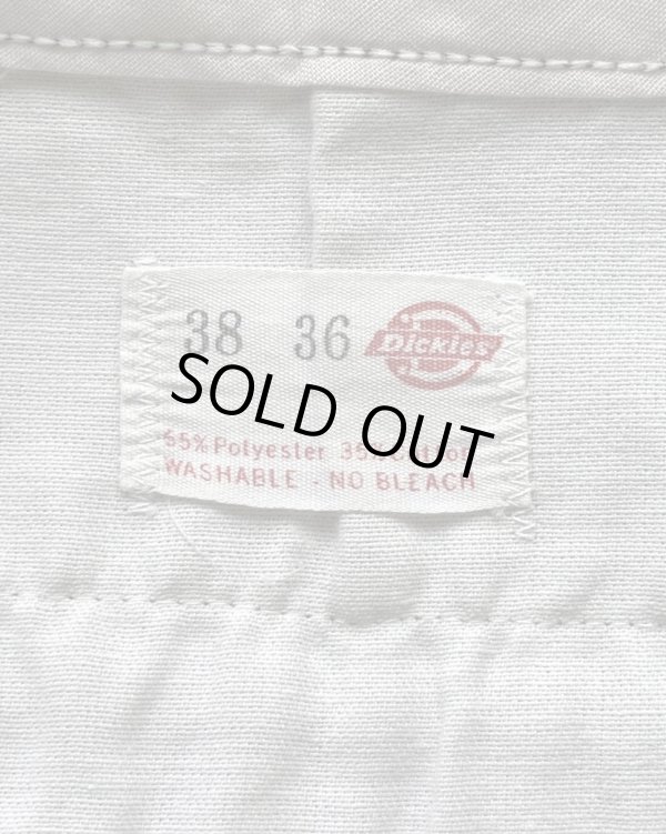 画像4: 70'S DICKIES 874 チビタグ ワークパンツ ブラウン W38L36 JEANSアルミジップ USA製 (VINTAGE)