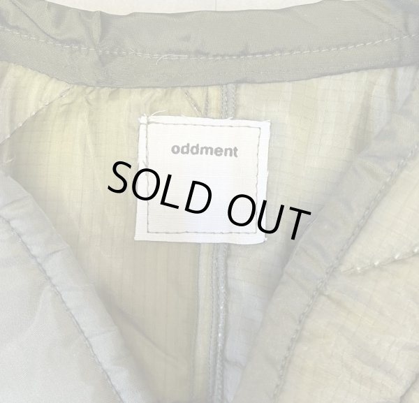 画像2: ODDMENT "QUILTING VEST" アメリカ軍 キルティングライナー 解体再構築 ベスト オリーブ (REMAKE)