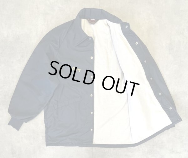 画像4: 80'S PLA-JAC by DUNBROOKE 裏地付き コーチジャケット ネイビー USA製 (VINTAGE)