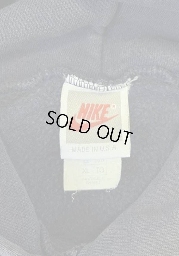 画像2: 90'S NIKE 銀タグ スウェットパーカー フェードネイビー USA製 (VINTAGE)